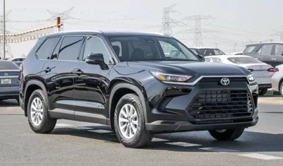 Toyota Grand Highlander Toyota Grand Highlander For Export Only !Brand New Toyota Highlander XLE GHL24-XLE 2.4T Petrol Black-0