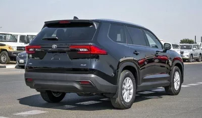 Toyota Grand Highlander Toyota Grand Highlander For Export Only !Brand New Toyota Highlander XLE GHL24-XLE 2.4T Petrol Black-3