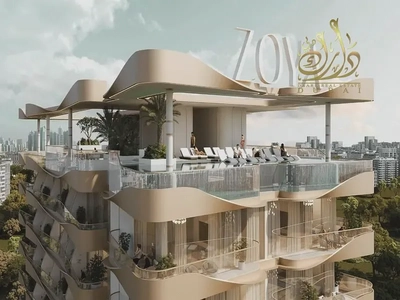 Furnished Studio | Nuve by Zoya | Balcony & Pool Access-3