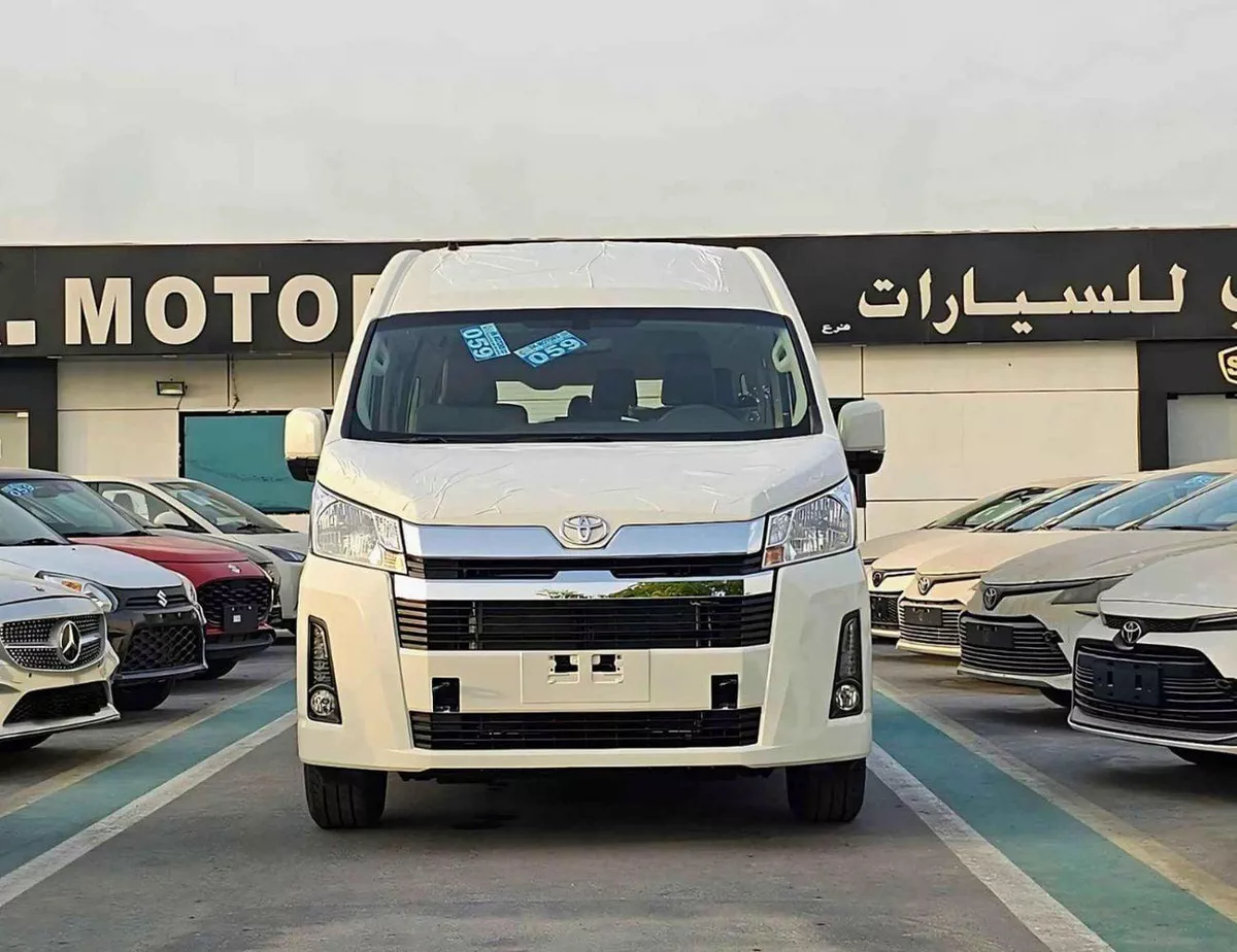 Toyota Hiace GL HIGHROOF GL/3.5L V6 PETROL A/T /HIGH OPTION 13 SEATER/ CODE # HHGL35MP