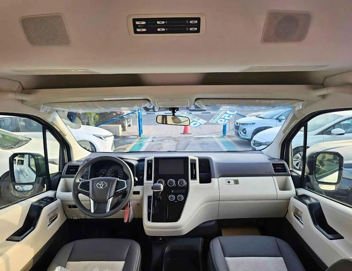 Toyota Hiace GL HIGHROOF GL/3.5L V6 PETROL A/T /HIGH OPTION 13 SEATER/ CODE # HHGL35MP-7-0
