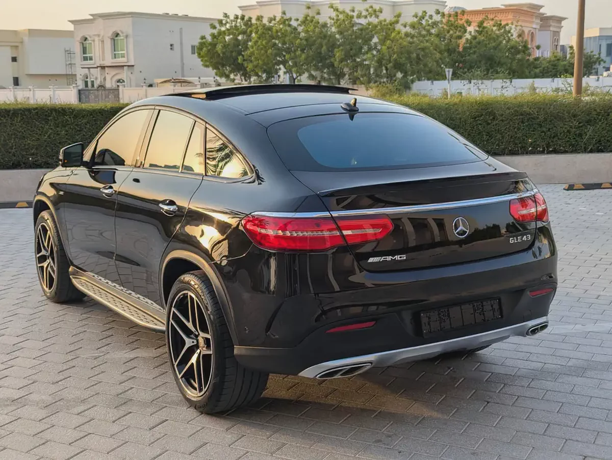 2016 Mercedes-Benz GLE 43 AMG Coupe | GCC Specs | 367 HP | Full Option | Excellent Condition-4-4
