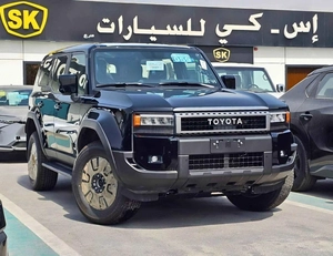 Toyota Prado ALL ROUNDER / MID OPTION / 2.4L PETROL V4 / LETHAER WITH DRIVER PWR SEAT / COOL BOX