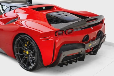 2021 FERRARI SF90 ASSETO FIORANO | NOVITEC | MAIN DEALER SERVICE | FULL EXHAUST-8