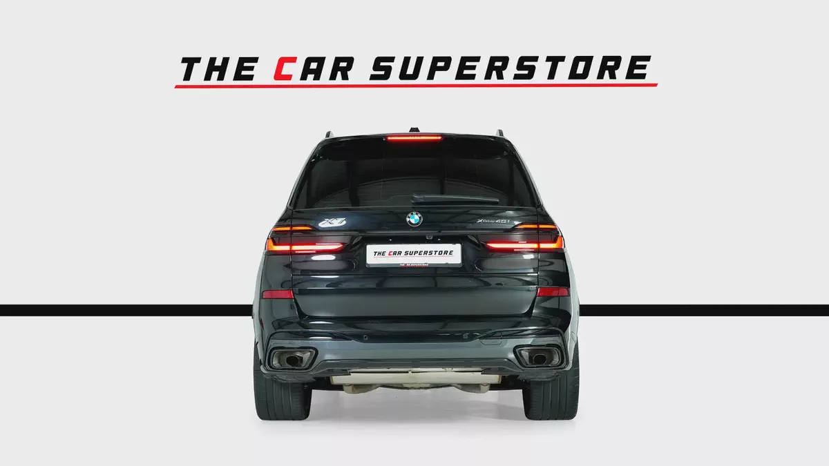 BMW X7 X-Drive 40i M Sport-Masterclass-GCC-7 Seats-BMW Warranty & Service  Until 30/06/2029-6-6