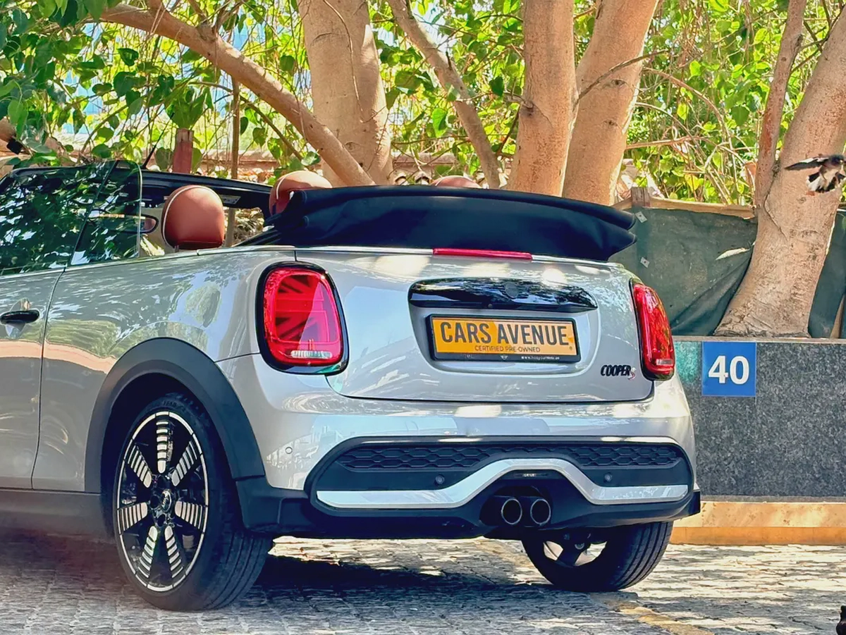 AED 1,533 PM | Under Mini Cooper Warranty | Cooper S Cabrio | GCC Specs-5-5