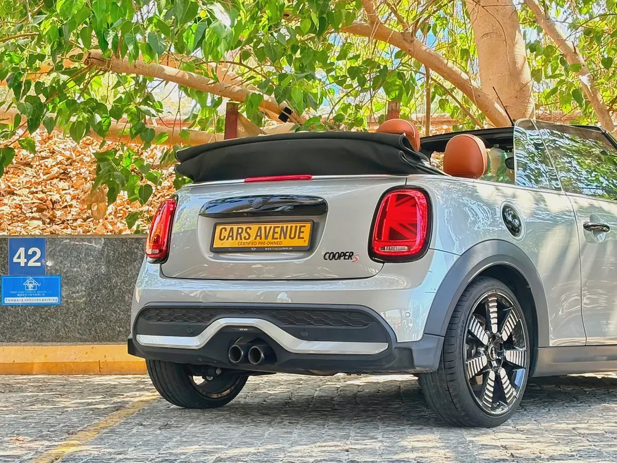 AED 1,533 PM | Under Mini Cooper Warranty | Cooper S Cabrio | GCC Specs-8-8