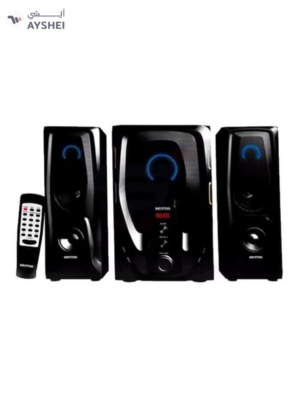 KRYPTON 2.1 Channel Multimedia Speaker System KNMS5038 Black
