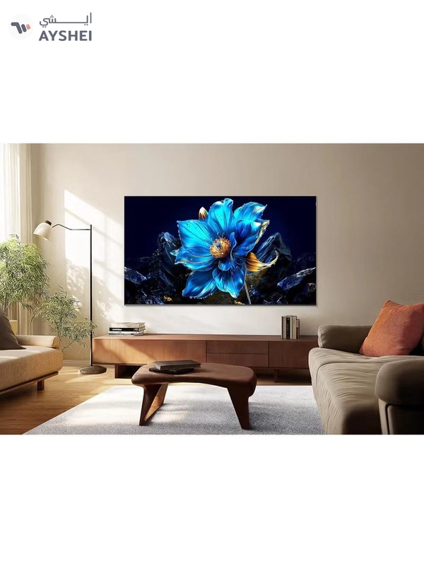 TCL 55-Inch P7K QLED 4K Smart TV + 2.0 Channel Premium Soundbar | [Google TV, AiPQ Processor, 60Hz, HDR10+, MEMC, Slim Uni-body] + [HDMI (ARC), USB, Bluetooth, FM Station, Aux] - (2025 Model) 55P7K+SOUNDBAR Black