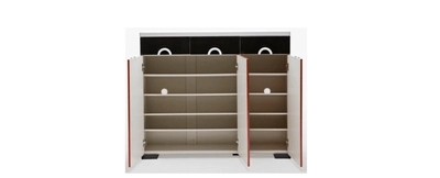 Shoe Cabinet, MDF Custom, 3-2