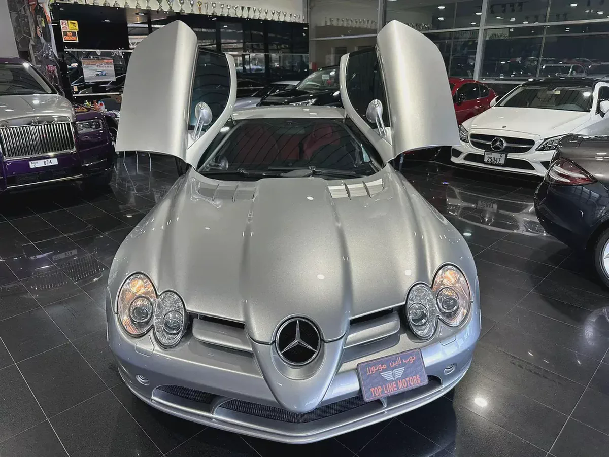 Mclaren SLR, new tires-4-4