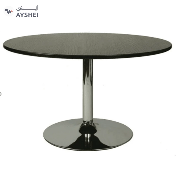 Meeting Table: Round with Chrome leg