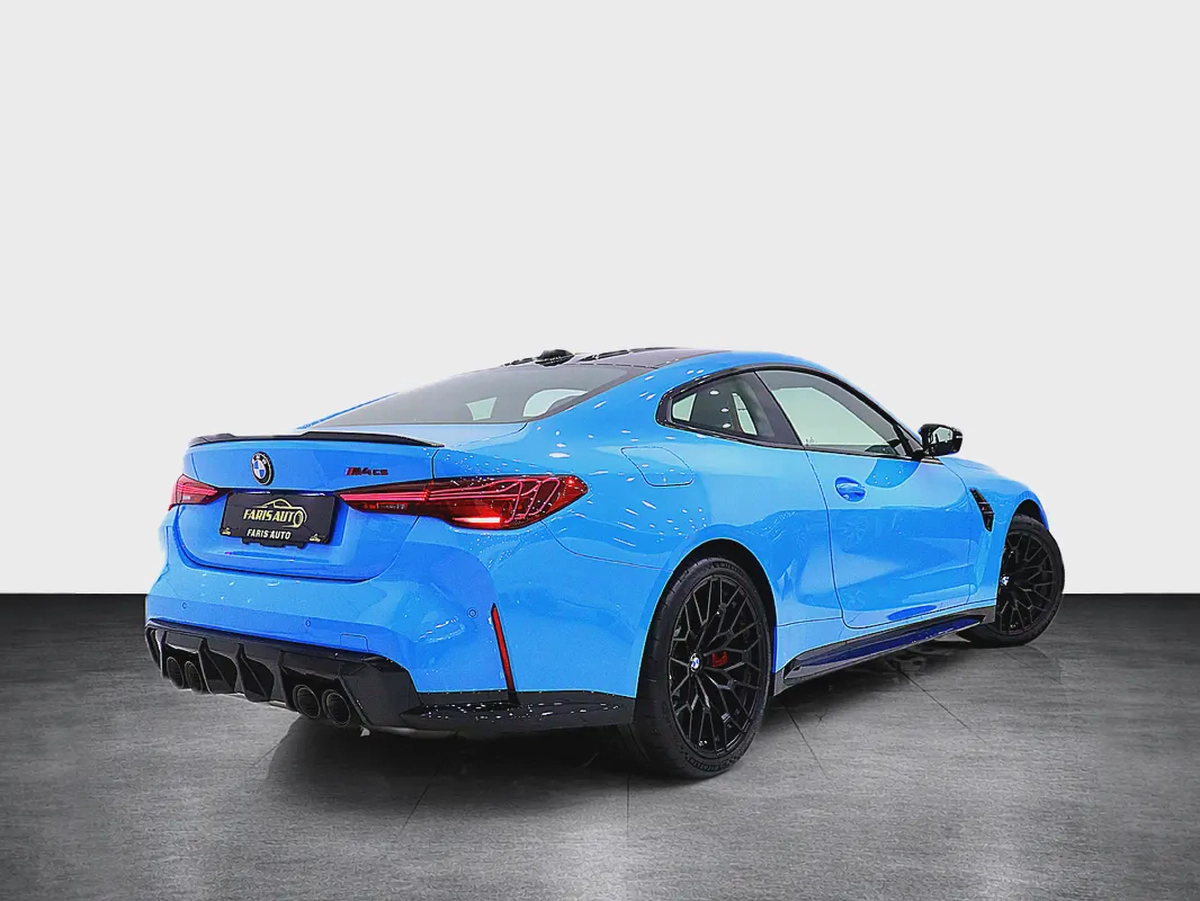 BMW M4 CS RIVERA BLUE + CARBON BUCKET SEATS + CARBON INTERIOR AND EXTERIOR + WARRANTY UPON REQUEST-3-3