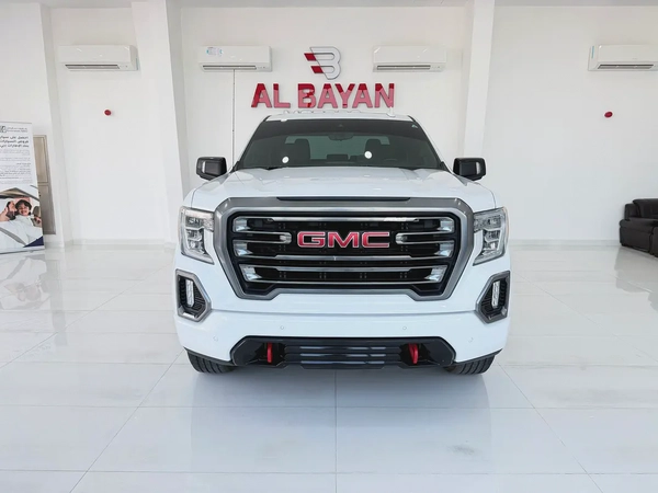 جي ام سي سييرا AT4 6.2L ابيض / رمادي خليجي بن حموده GMC Sierra 1500 AT4 2021, GCC Specs