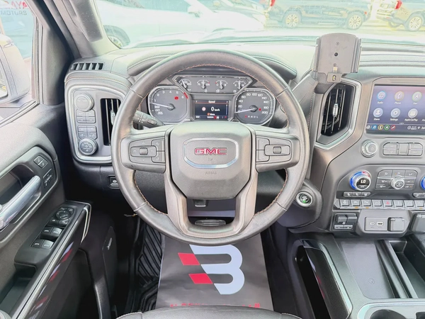 جي ام سي سييرا AT4 6.2L ابيض / رمادي خليجي بن حموده GMC Sierra 1500 AT4 2021, GCC Specs