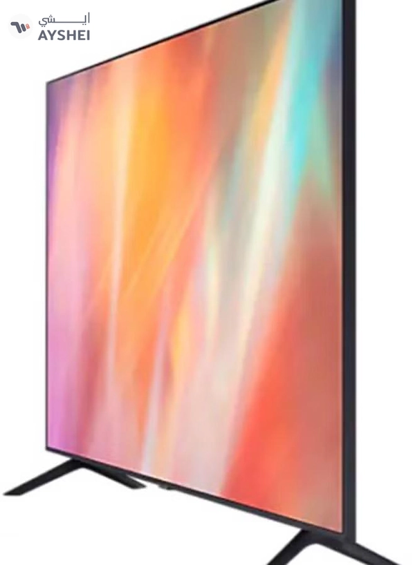 Samsung 65-Inch Crystal UHD 4K Flat Smart TV UA65AU7000U/UA65AU7000UXZN/UA65AU7000UXUM Titan Grey