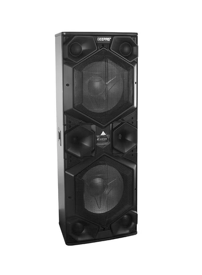 GEEPAS 2.0 Channel Professional Active Speaker System GMS8569 Black/Blue-3