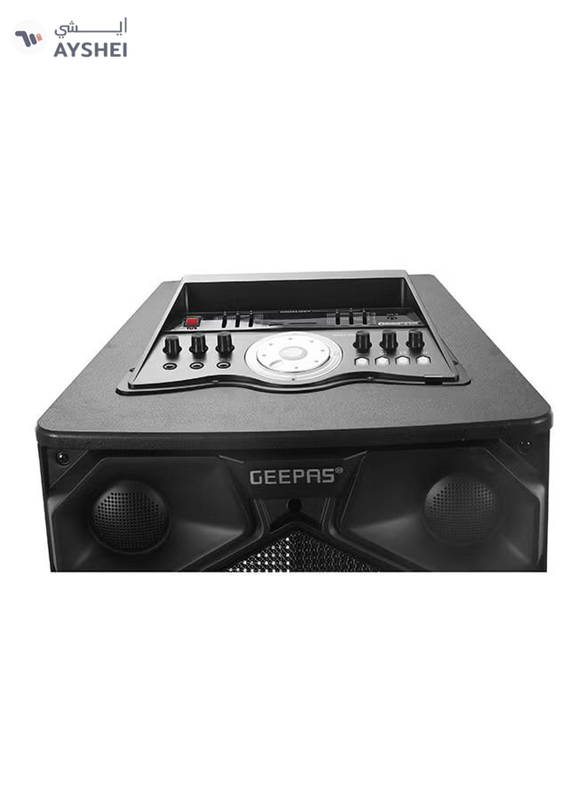 GEEPAS 2.0 Channel Professional Active Speaker System GMS8569 Black/Blue-1-1