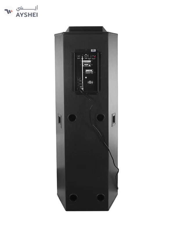 GEEPAS 2.0 Channel Professional Active Speaker System GMS8569 Black/Blue