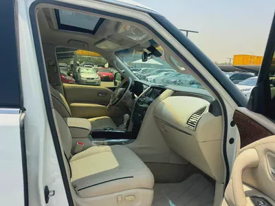 Nissan Patrol SE 2012 GCC Specs fullopshin white color-9
