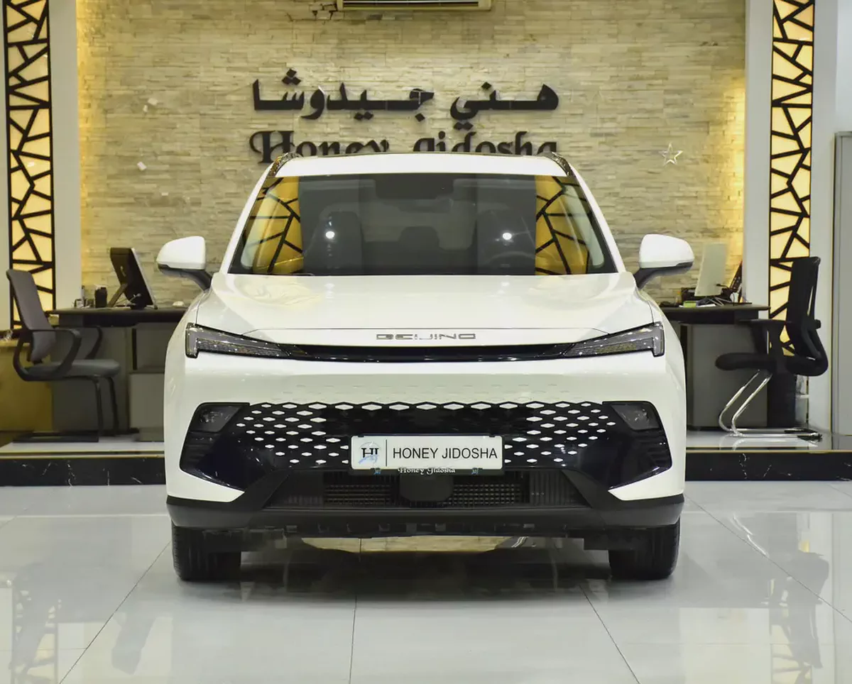 AED 761 EMi for 5Yrs | BAIC Beijing X55 ( 2024 Model ) in White Color GCC Specs