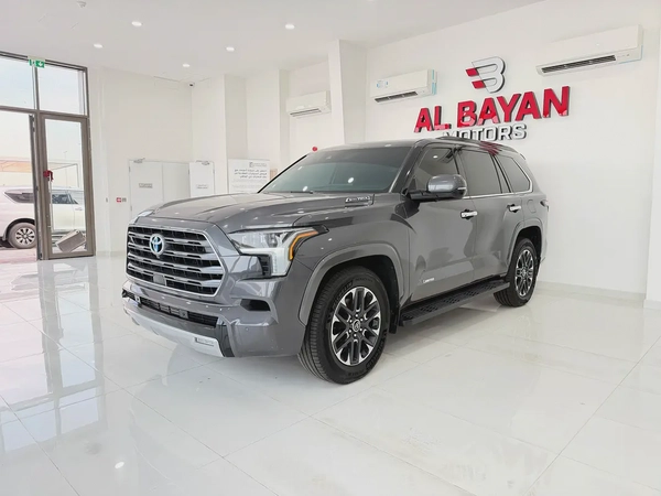 تويوتا سيكويا SEQUOIA IFORCE MAX رمادي/اسود 2023