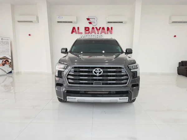 تويوتا سيكويا SEQUOIA IFORCE MAX رمادي/اسود 2023