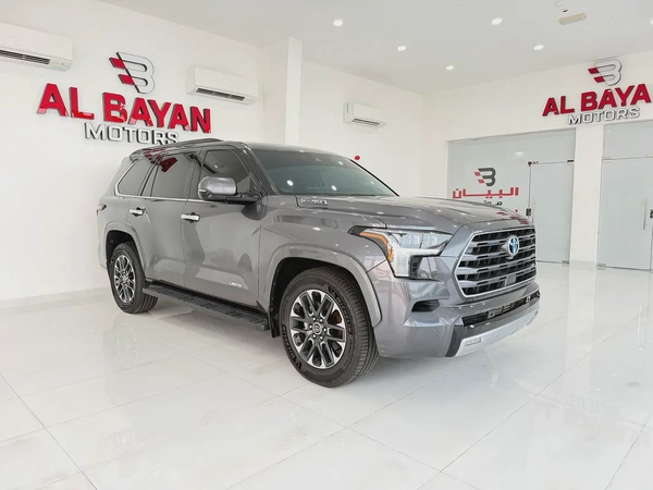 تويوتا سيكويا SEQUOIA IFORCE MAX رمادي/اسود 2023