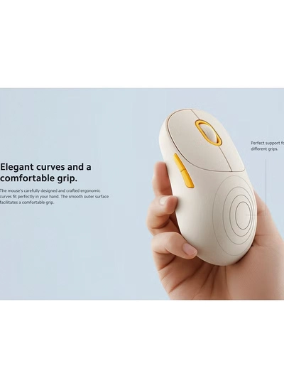 Xiaomi Wireless Mouse Xiaomi 3, 1200DPI, Bluetooth / Wi-Fi - BHR8912GL | White-2