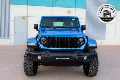 3 YRS DEALER WTY AND 3 YRS SP | 2024 JEEP WRANGLER 4DR SAHARA HYDRO BLUE | ORZ CUSTOM BUILT-6
