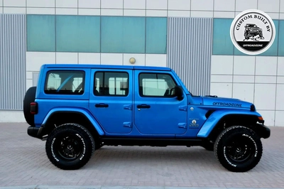 3 YRS DEALER WTY AND 3 YRS SP | 2024 JEEP WRANGLER 4DR SAHARA HYDRO BLUE | ORZ CUSTOM BUILT-5
