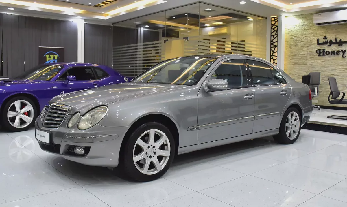 EXCELLENT DEAL for our Mercedes Benz E280 ( 2007 Model ) in Grey Color GCC Specs-1-1