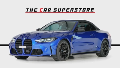 BMW M4 Competition X-Drive Convertible-Special Color-Shadow Line Exterior Look-3