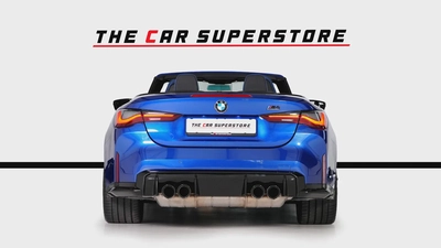 BMW M4 Competition X-Drive Convertible-Special Color-Shadow Line Exterior Look-6