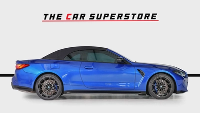 BMW M4 Competition X-Drive Convertible-Special Color-Shadow Line Exterior Look-8