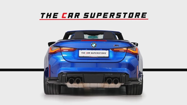 BMW M4 Competition X-Drive Convertible-Special Color-Shadow Line Exterior Look