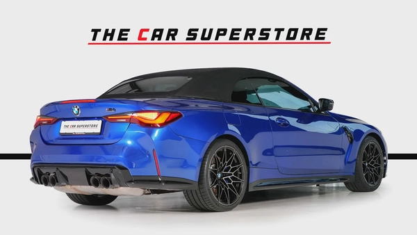 BMW M4 Competition X-Drive Convertible-Special Color-Shadow Line Exterior Look