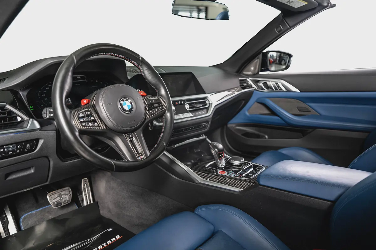 BMW M4 Competition X-Drive Convertible-Special Color-Shadow Line Exterior Look-9-9