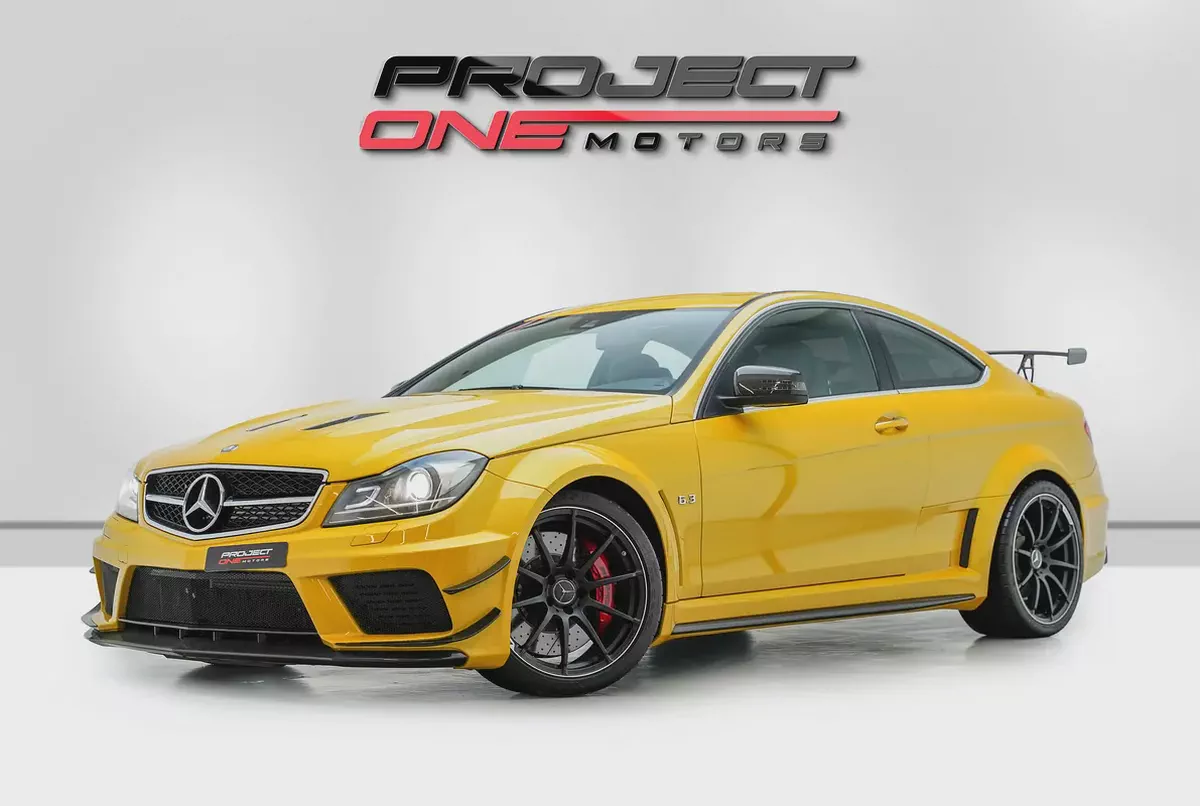 2013 Mercedes-Benz C-Class C63 AMG Black Series