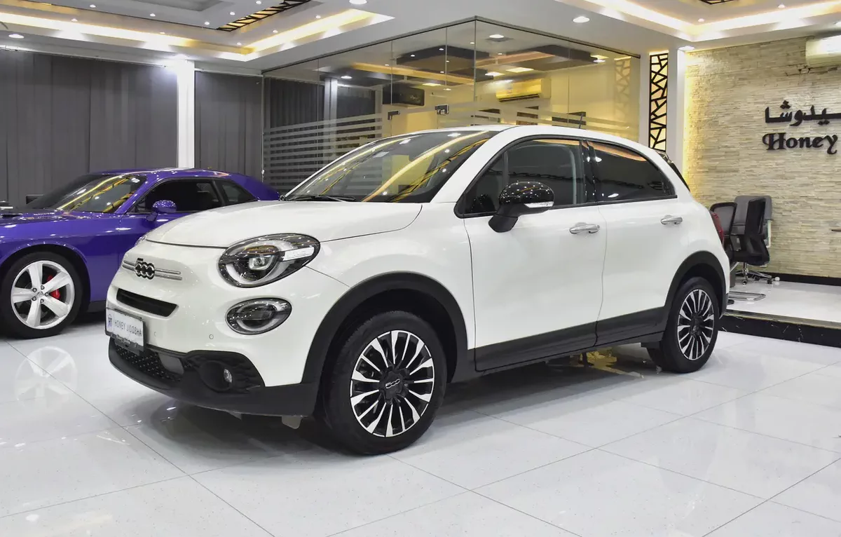 AED 833 EMi at 0% DP | Fiat 500x ( 2023 Model ) in White Color GCC Specs-1-1