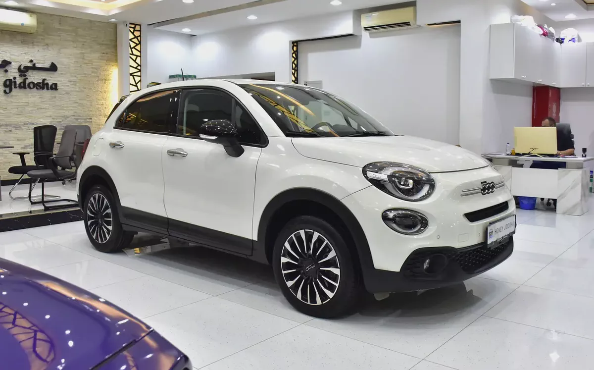 AED 833 EMi at 0% DP | Fiat 500x ( 2023 Model ) in White Color GCC Specs-2-2