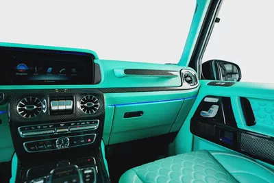Mercedes Benz G63 AMG-GCC-Brabus 900 Rocket Kit Masterpiece -Interior Tiffany Blue-Carbon Fiber Kit-10