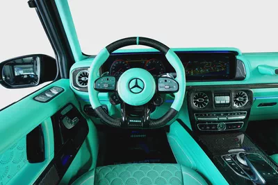Mercedes Benz G63 AMG-GCC-Brabus 900 Rocket Kit Masterpiece -Interior Tiffany Blue-Carbon Fiber Kit-14