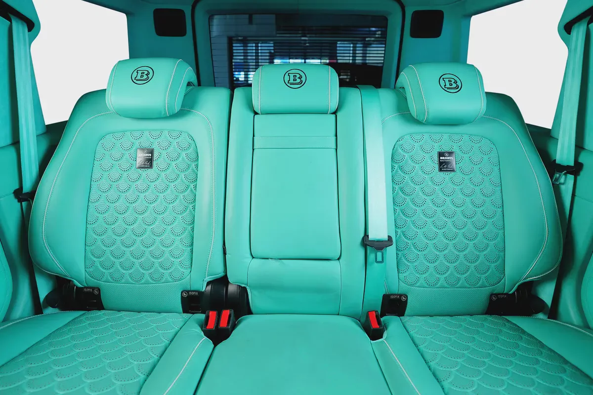 Mercedes Benz G63 AMG-GCC-Brabus 900 Rocket Kit Masterpiece -Interior Tiffany Blue-Carbon Fiber Kit-19-19