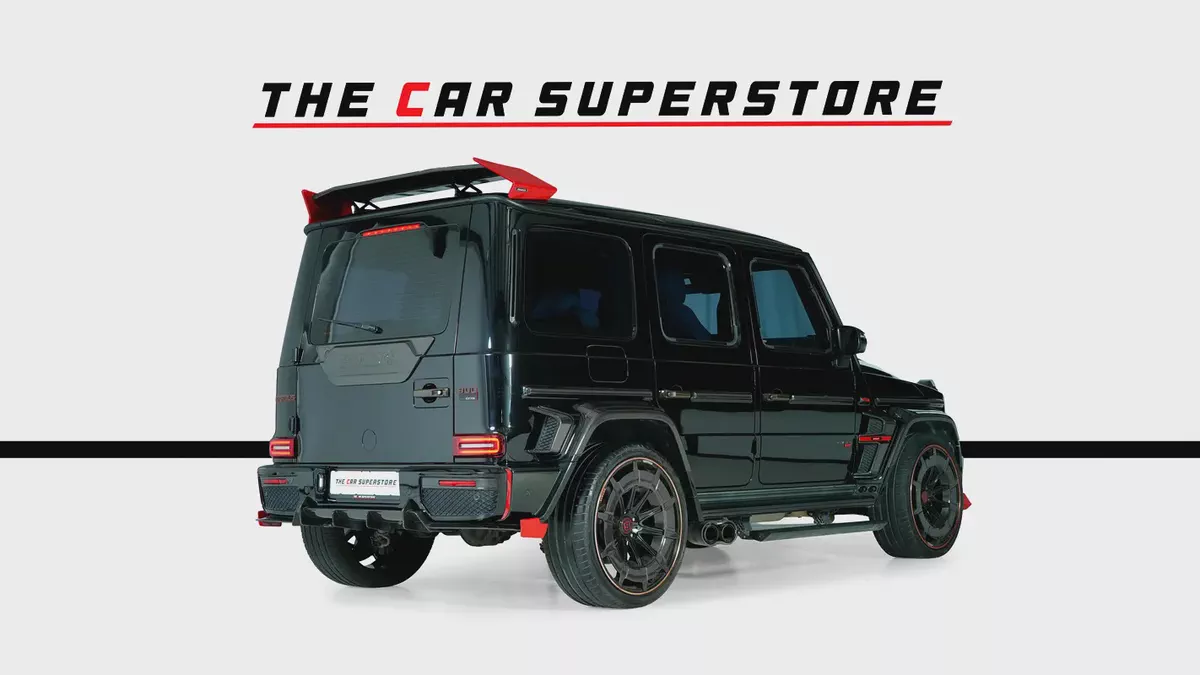 Mercedes Benz G63 AMG-GCC-Brabus 900 Rocket Kit Masterpiece -Interior Tiffany Blue-Carbon Fiber Kit-7-7