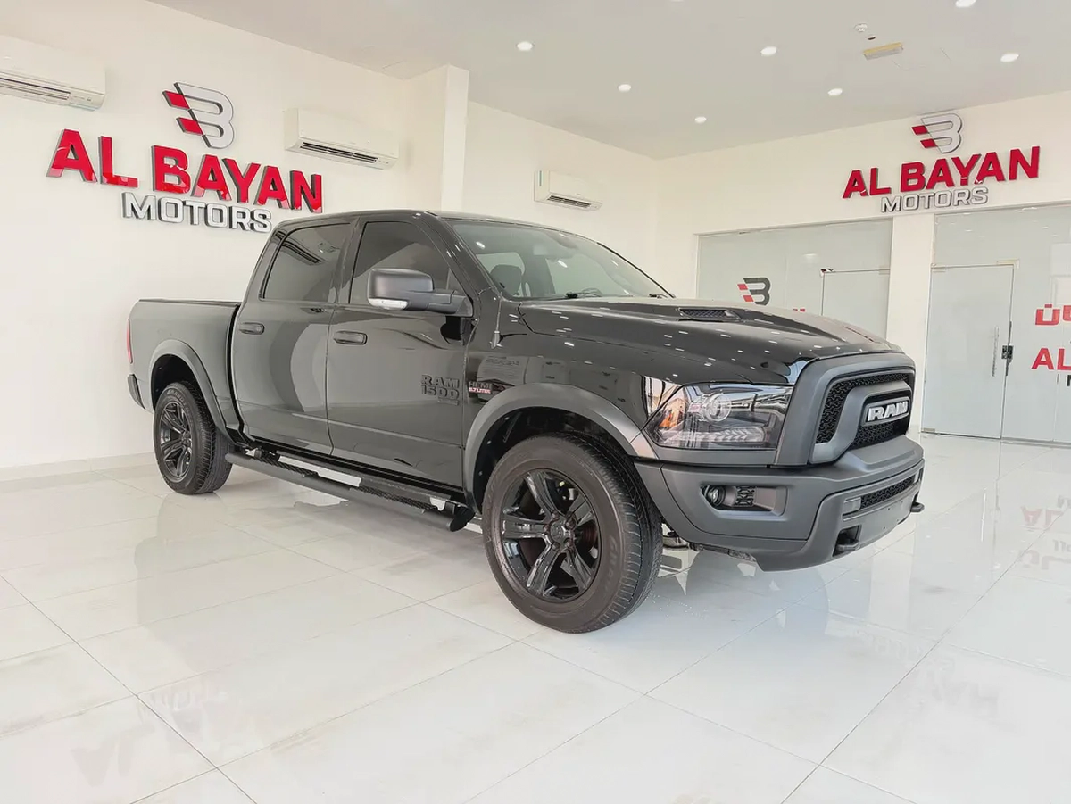 دودج رام ورلوك Dodge Ram warlock اسود / اسود خليجي 2023