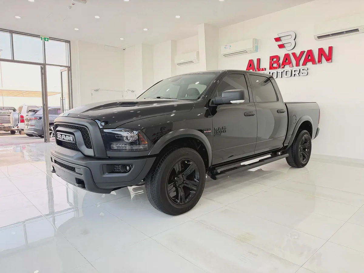 دودج رام ورلوك Dodge Ram warlock اسود / اسود خليجي 2023-1-1