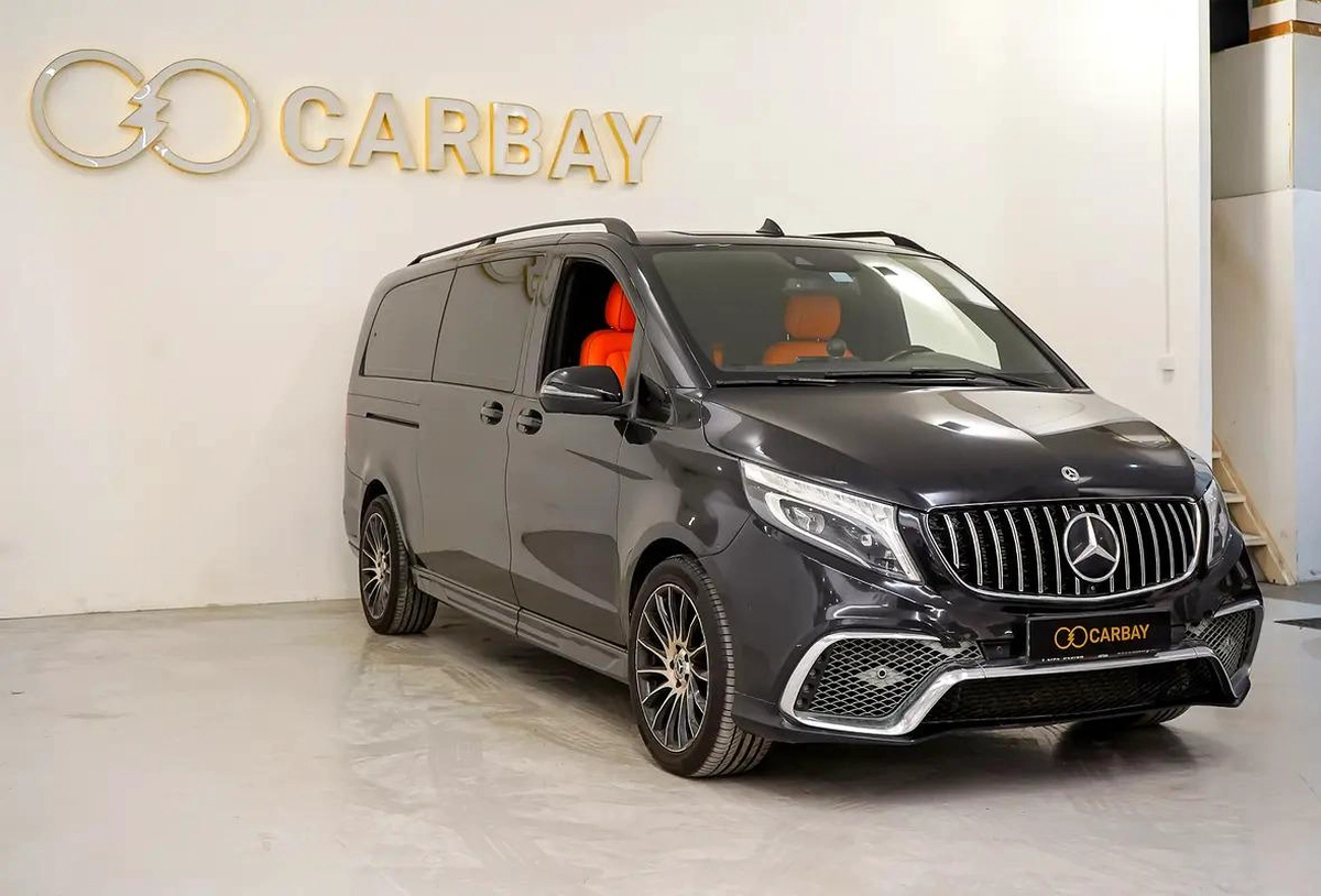 AED 3431 PM | MERCEDES V250 V-LINE EDITION 2023 | 7 SEATS VIP | HIGH OPTIONS | 1 YEAR WARRANTY-8-8