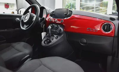 AED 852 EMi at 0% DP | Fiat 500 Dolcevita ( 2024 Model ) in Red Color GCC Specs-11