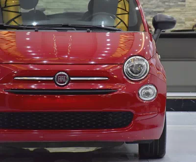 AED 852 EMi at 0% DP | Fiat 500 Dolcevita ( 2024 Model ) in Red Color GCC Specs-3